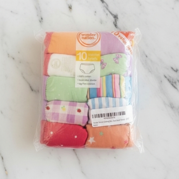 wonder nation Other - Girls 10pack toddler briefs Size 2t/3t